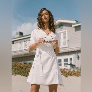 Cozy Earth Coastal Comfort Wrap Dress